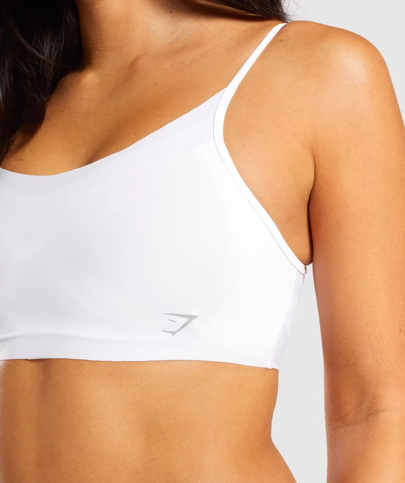 Gymshark No VPL Bralette - White