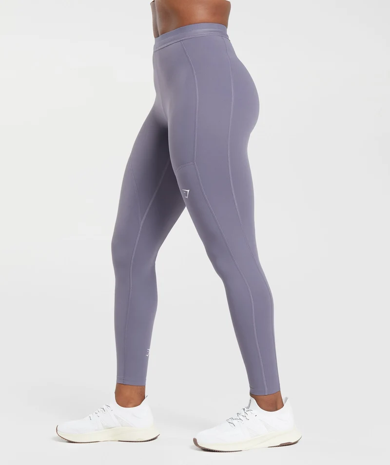 Gymshark RUNNING LEGGINGS - Dewberry Purple