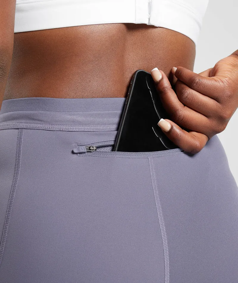 Gymshark RUNNING LEGGINGS - Dewberry Purple