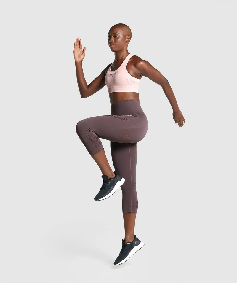 Gymshark Energy Seamless Sports Bra - Light Pink