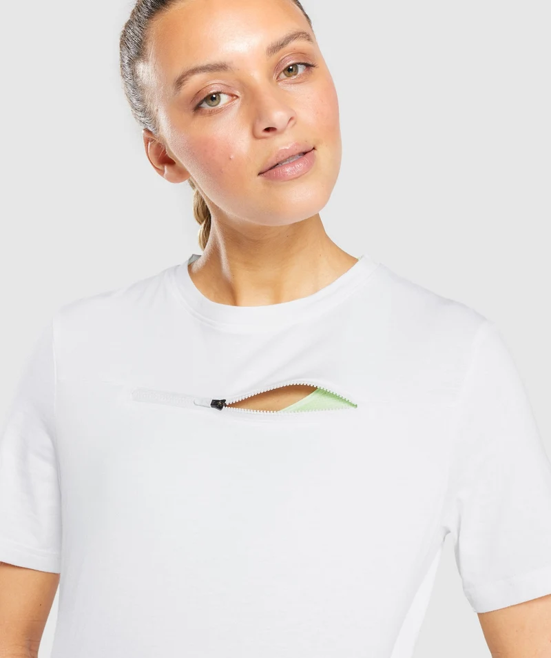 Gymshark CTY T-Shirt - White