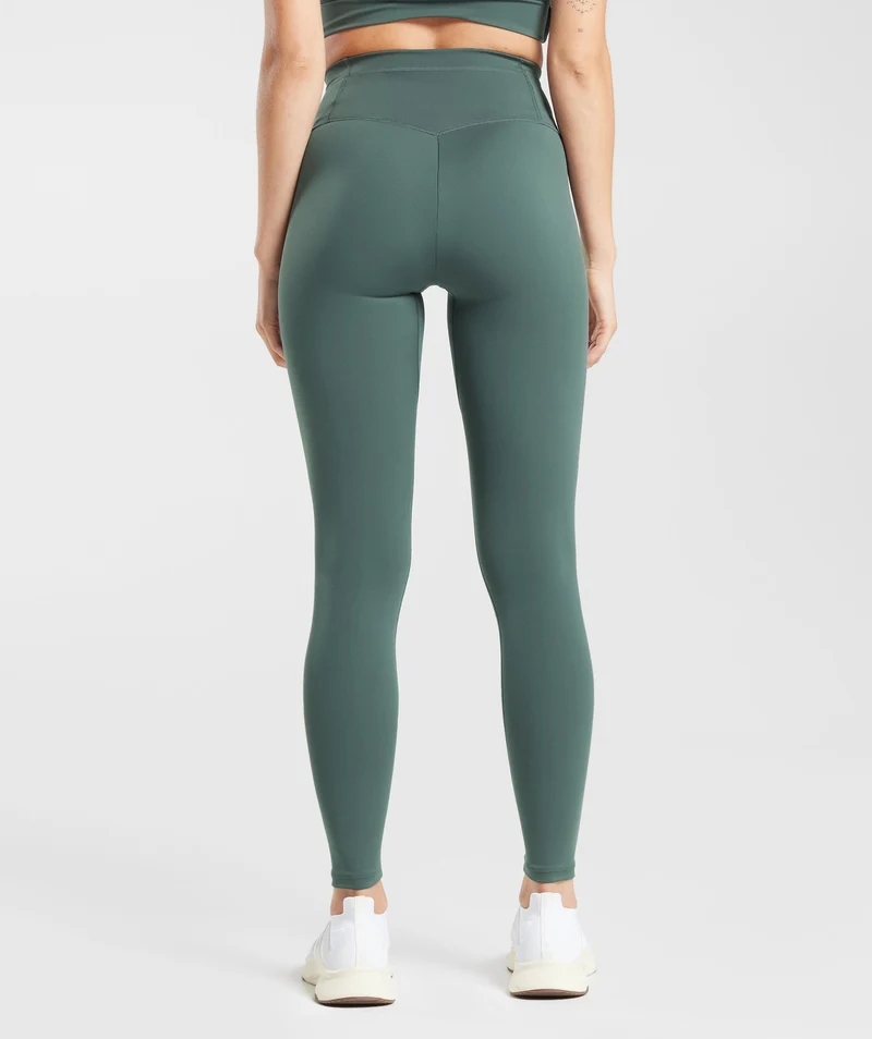 Gymshark Training V Waistband Leggings - Slate Teal