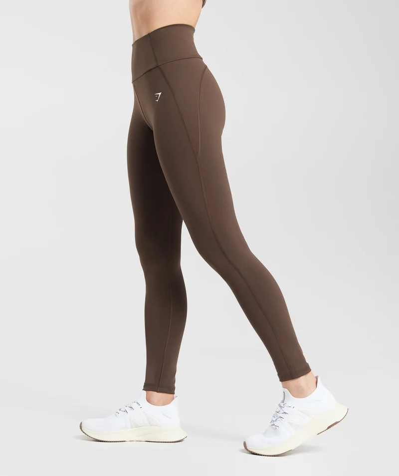 Gymshark Everyday Contour Leggings - Archive Brown