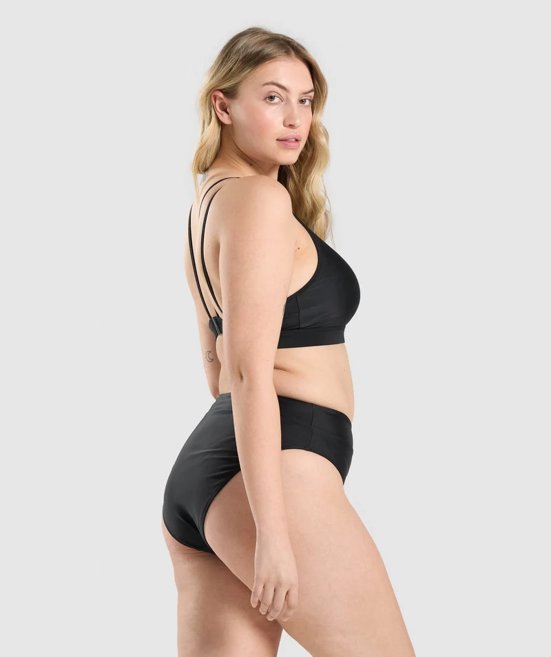 Gymshark High Rise Bikini Top - Black