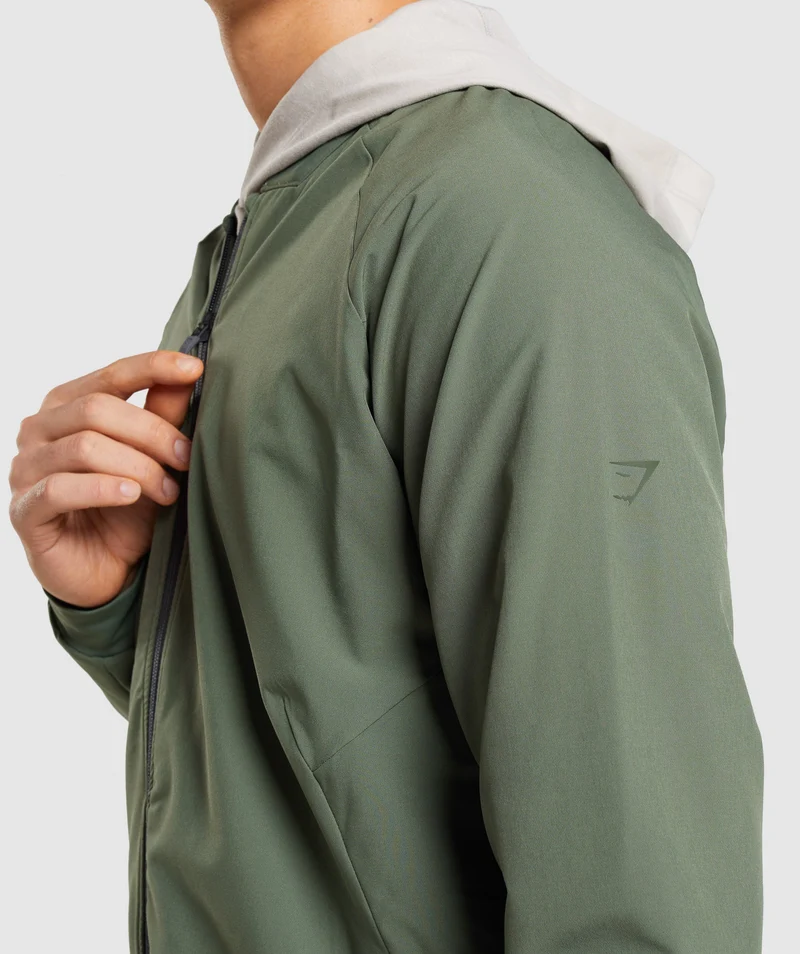 Gymshark Studio Jacket - Core Olive