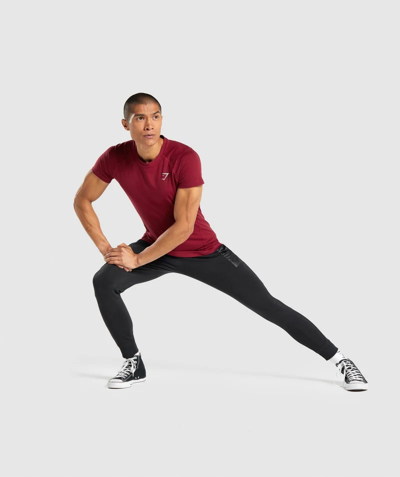 Gymshark Bold T-Shirt - Burgundy