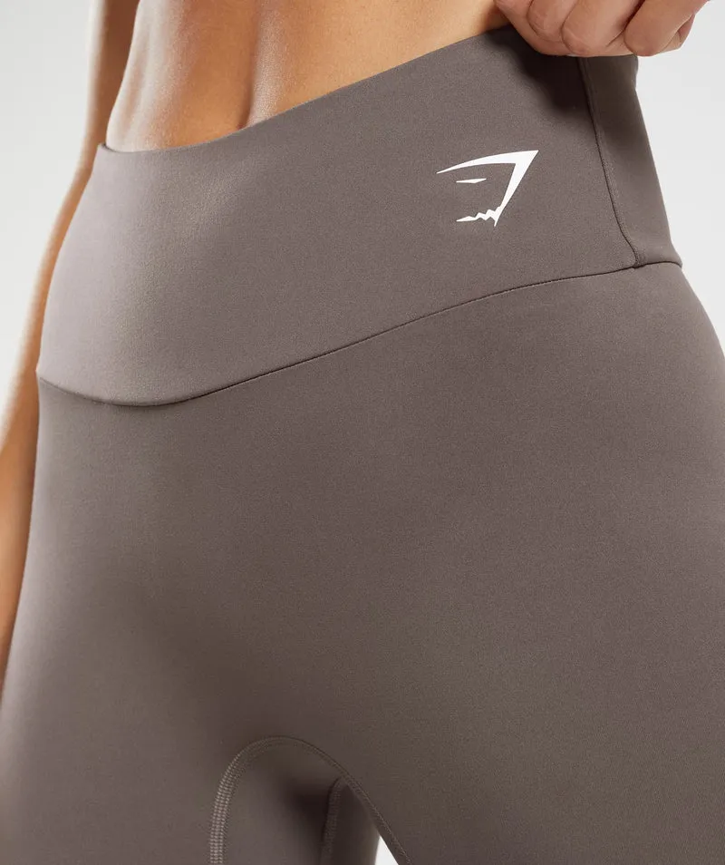 Gymshark Training Leggings - Cool Brown