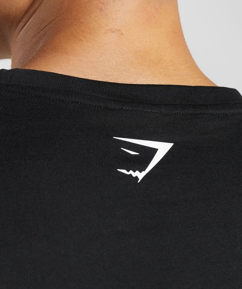 Gymshark Lifting Club T-Shirt - Black