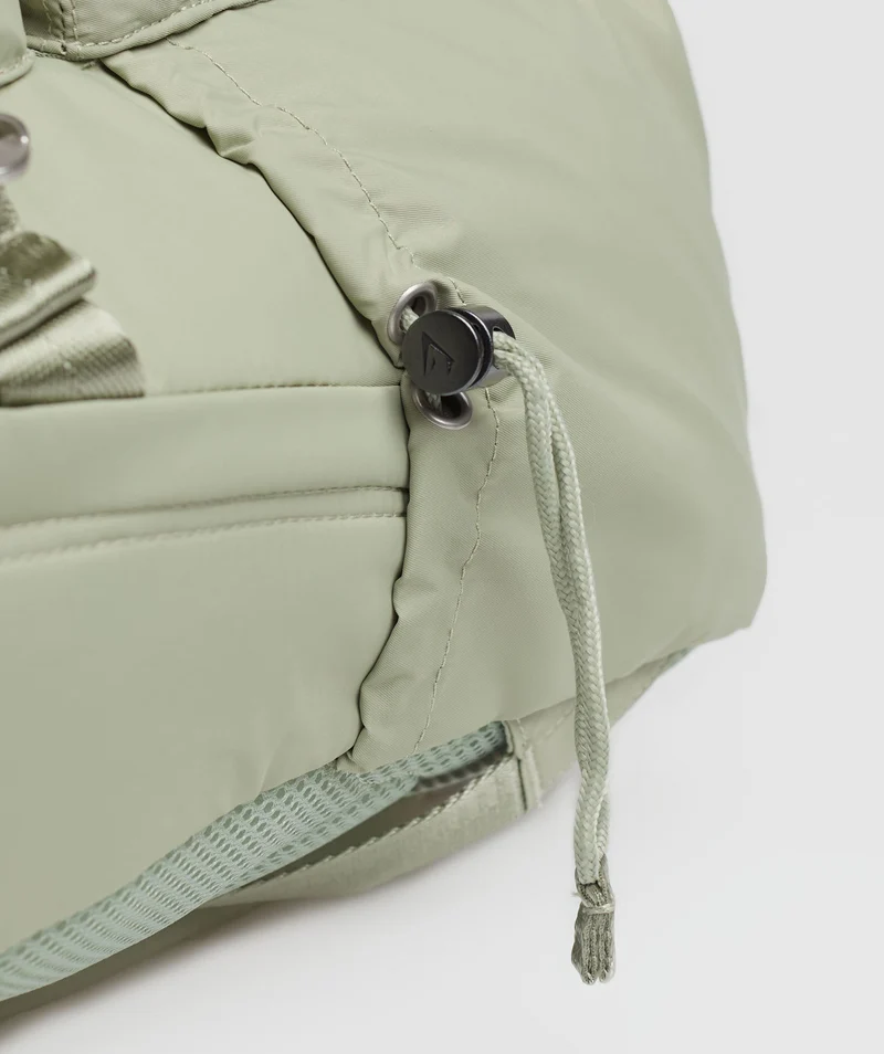 Gymshark Premium Lifestyle Backpack - Light Olive Green