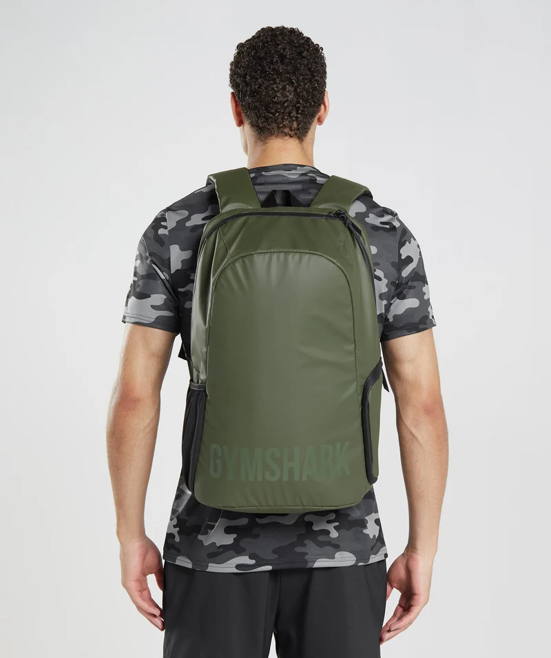 Gymshark X-Series 0.1 Backpack - Core Olive/Black