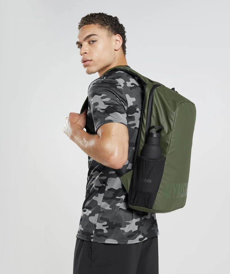 Gymshark X-Series 0.1 Backpack - Core Olive/Black