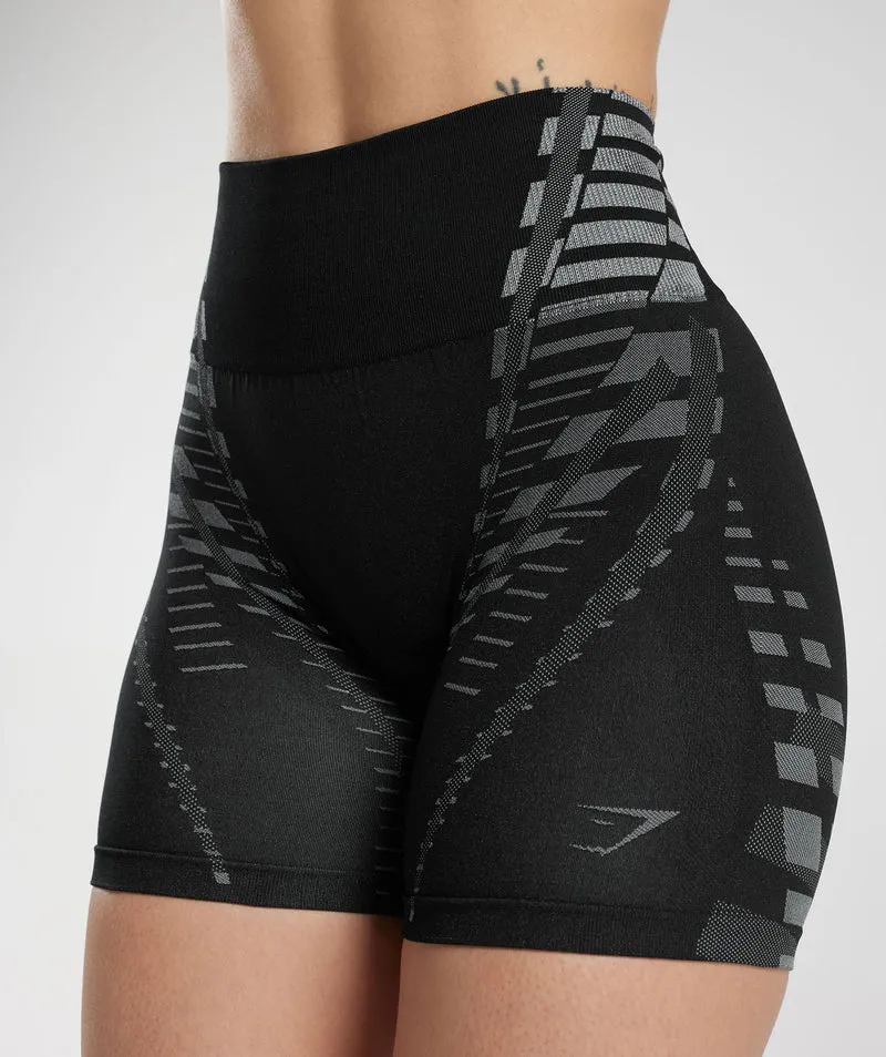 Gymshark Apex Limit Shorts - Black/Light Grey