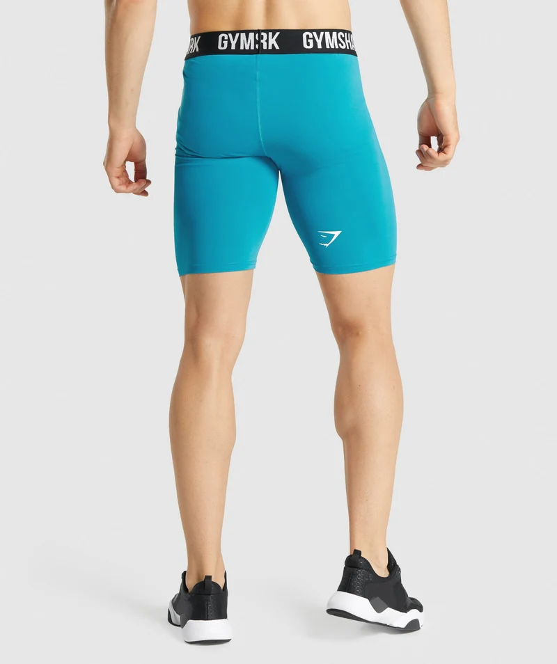 Gymshark Element Baselayer Shorts - Blue