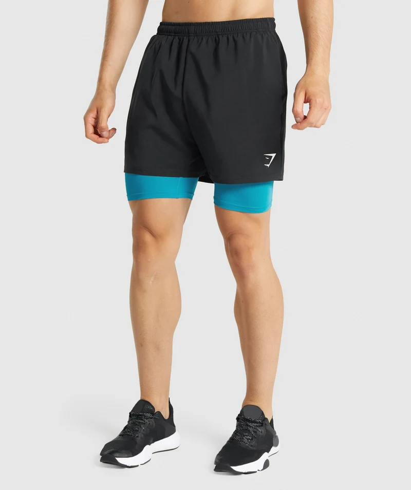 Gymshark Element Baselayer Shorts - Blue