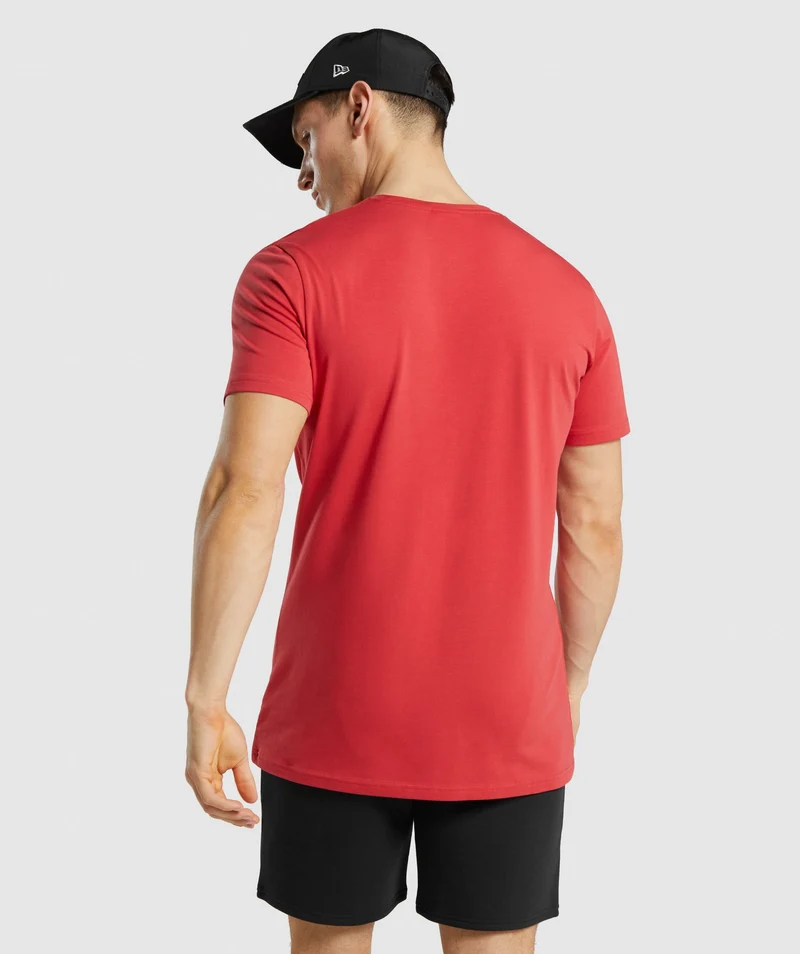 Gymshark Legacy T-Shirt - Red