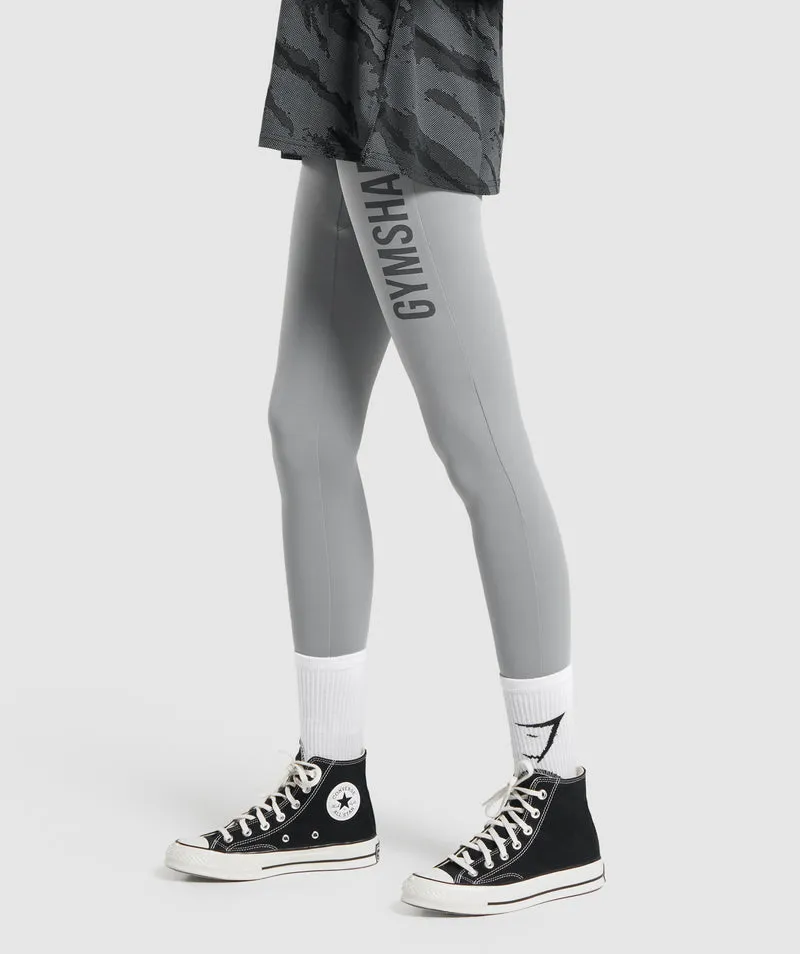 GS Power Leggings - Smokey Grey