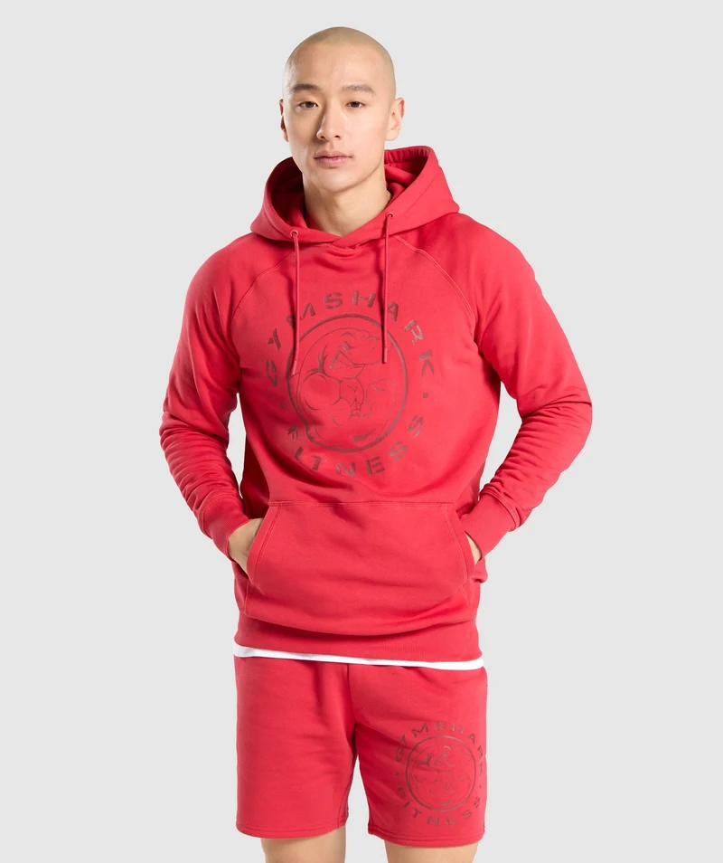 Gymshark Legacy Hoodie - Red