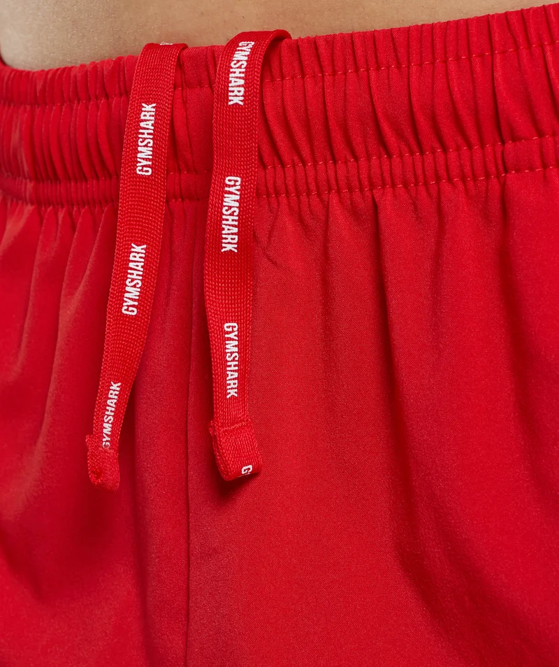 Gymshark Graphic Sport Shorts - Red
