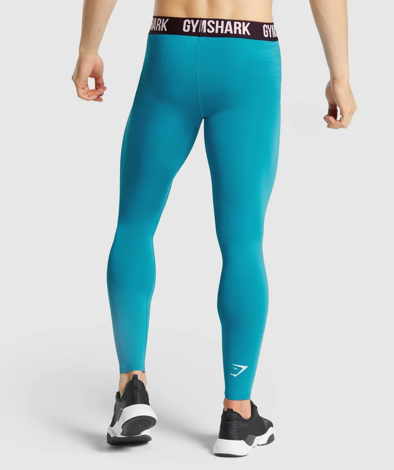 Gymshark Element Baselayer Leggings - Blue
