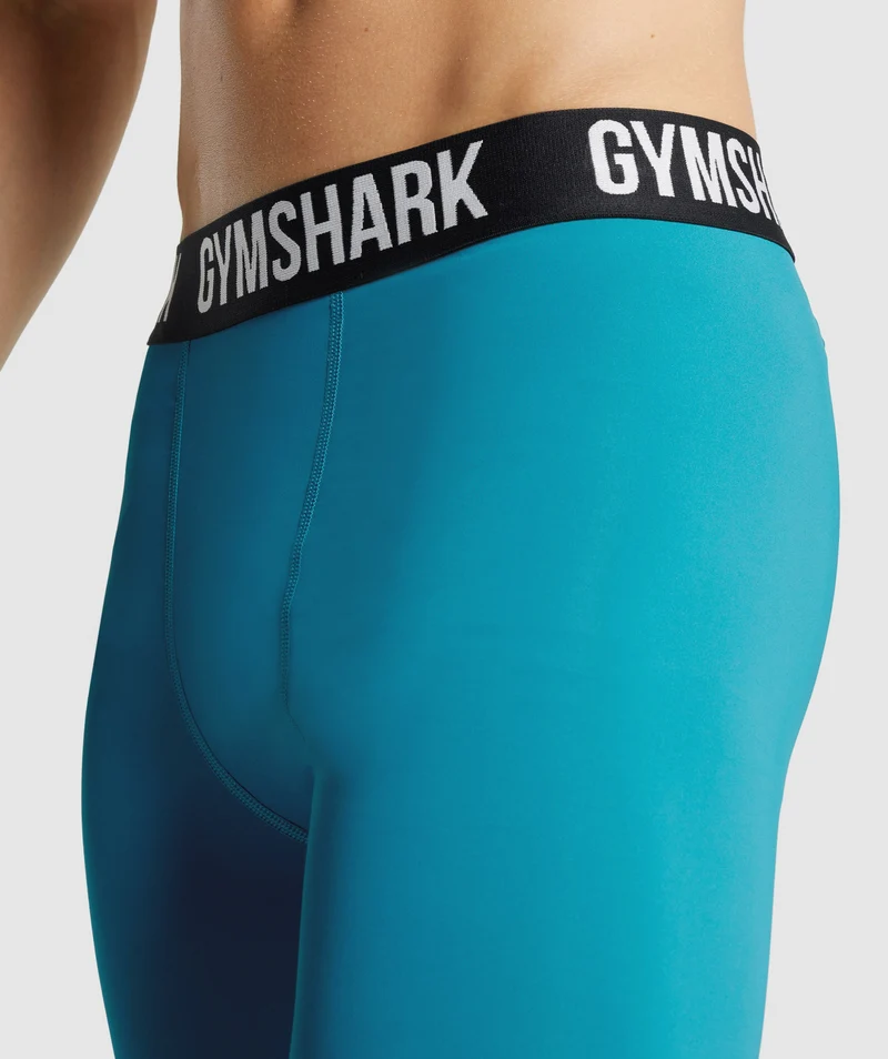 Gymshark Element Baselayer Leggings - Blue