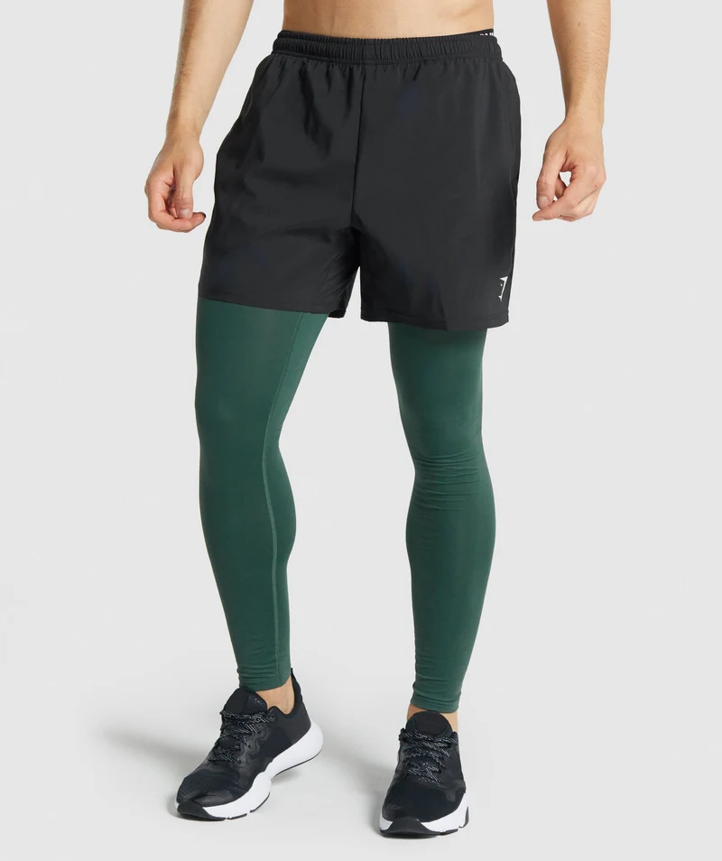 Gymshark Element Baselayer Leggings - Dark Green