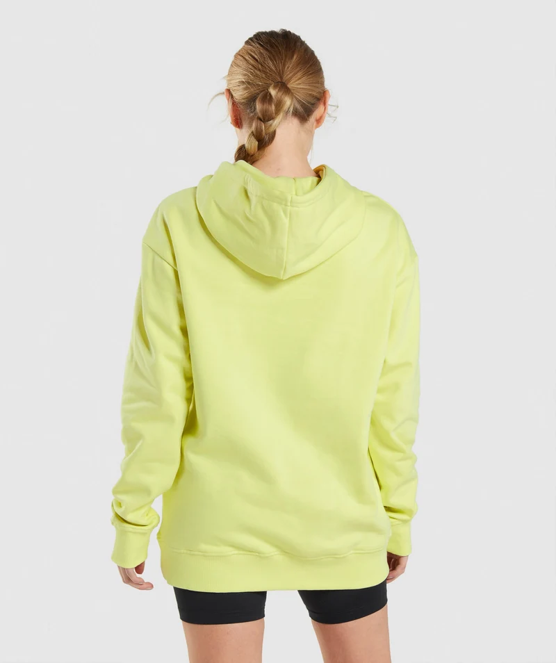 Gymshark Training Oversized Hoodie - Firefly Green