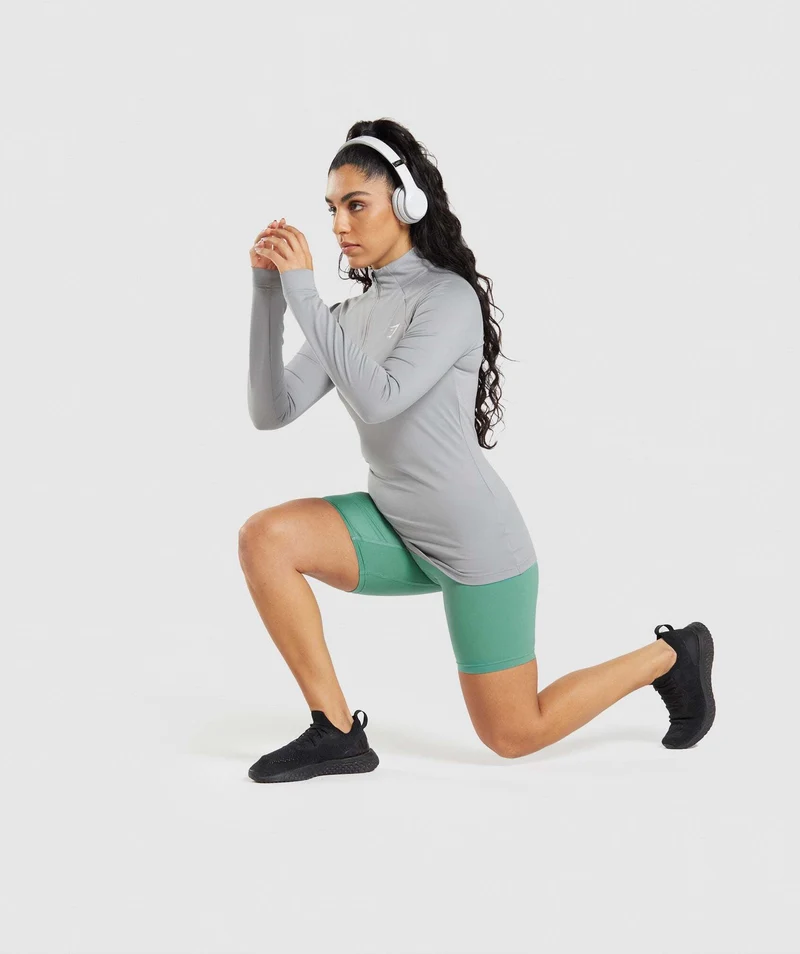 Gymshark Training Cycling Shorts - Alpine Green