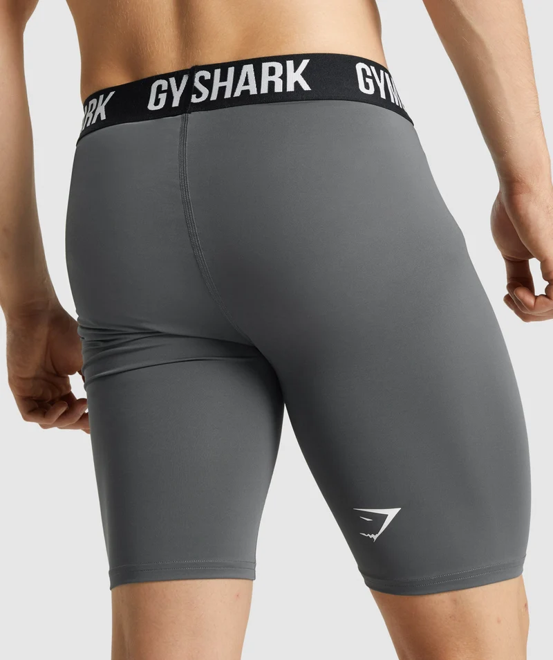 Gymshark Element Baselayer Shorts - Charcoal
