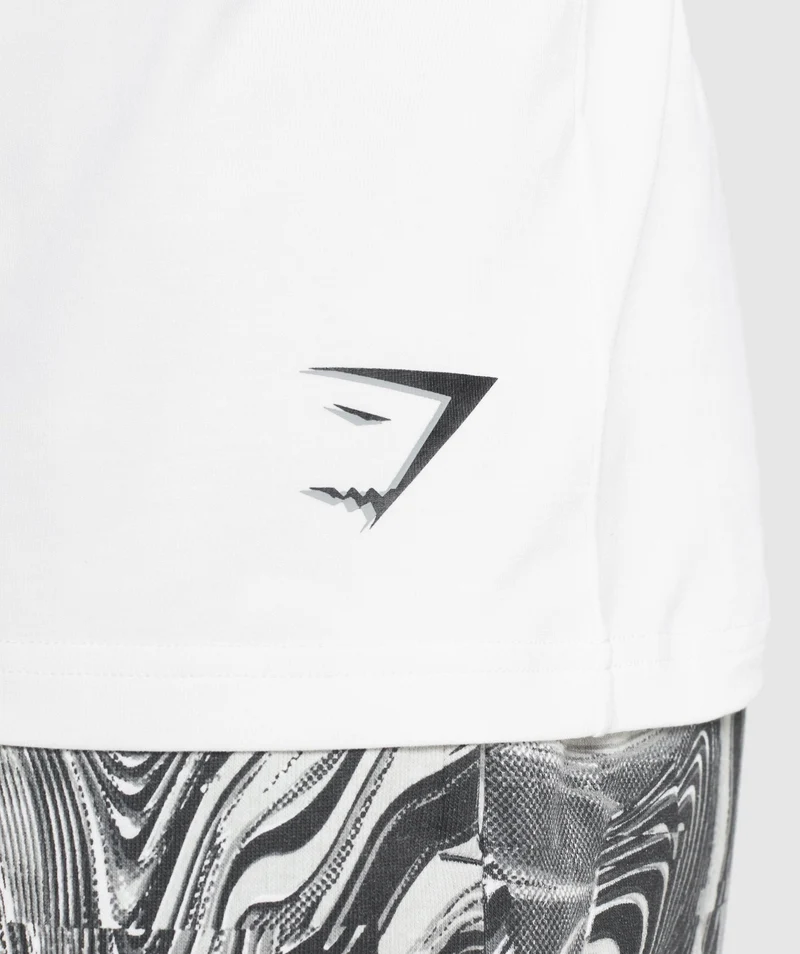 Gymshark Pre-Workout T-Shirt - White