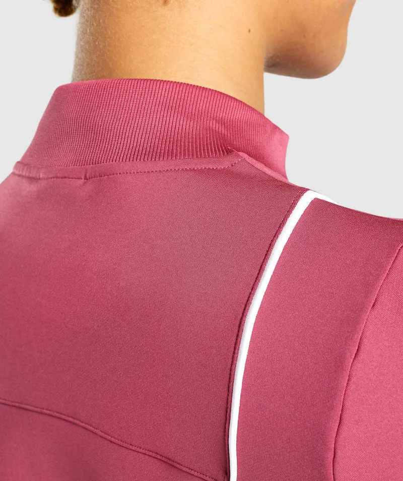 Gymshark Recess Track Top - Pink