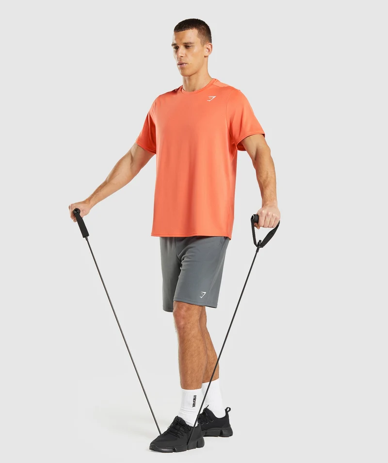 Gymshark Arrival T-Shirt - Papaya Orange