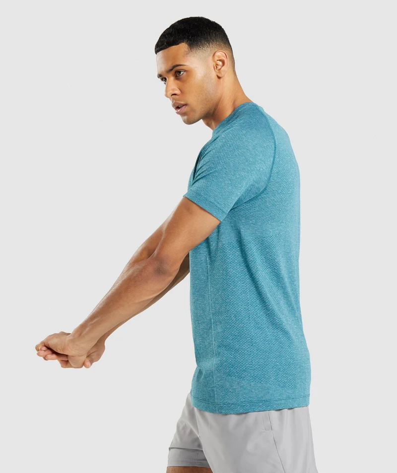 Gymshark Vital Light T-Shirt - Tahoe Teal Marl