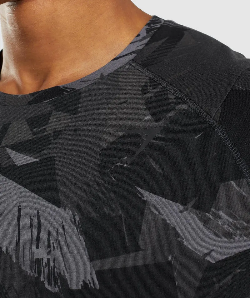 Gymshark Bold T-Shirt - Grey Print
