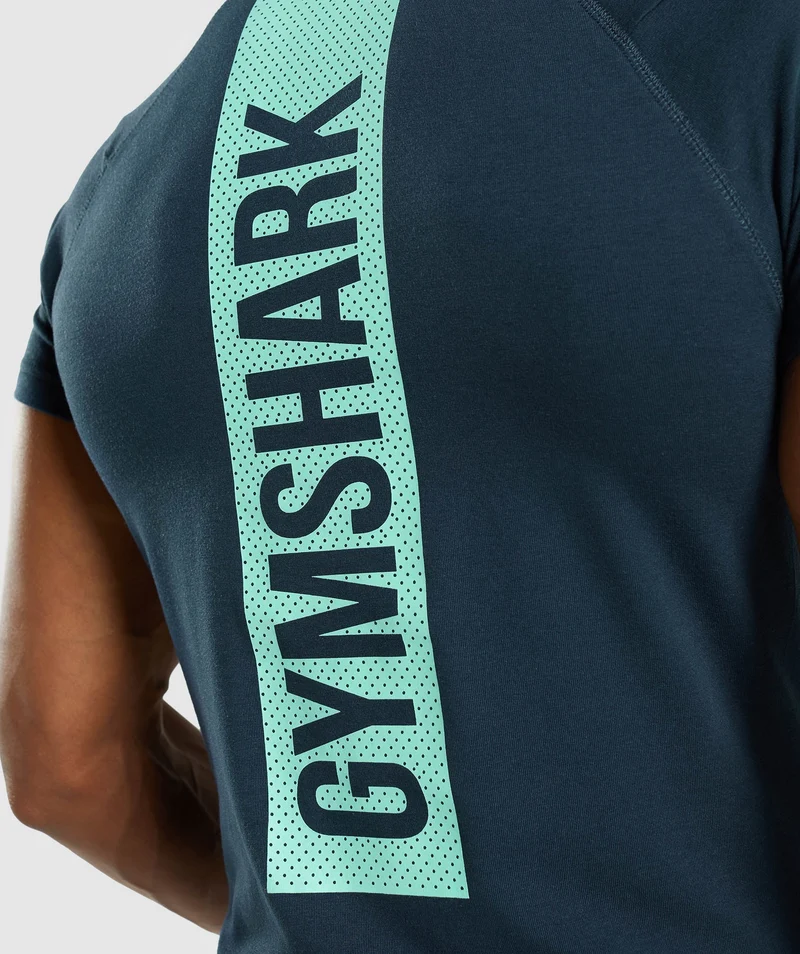 Gymshark Bold T-Shirt - Navy