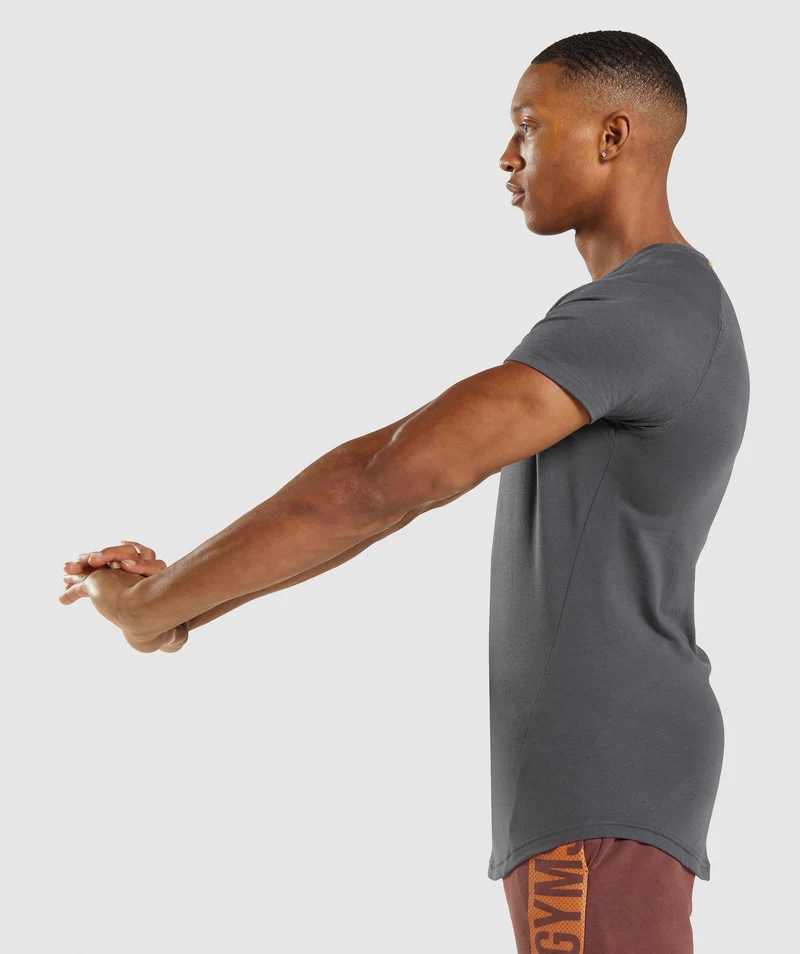 Gymshark Bold T-Shirt - Onyx Grey