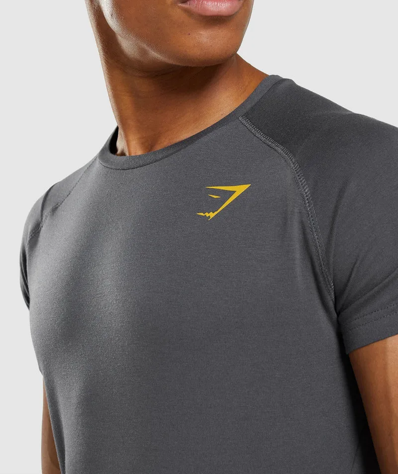 Gymshark Bold T-Shirt - Onyx Grey