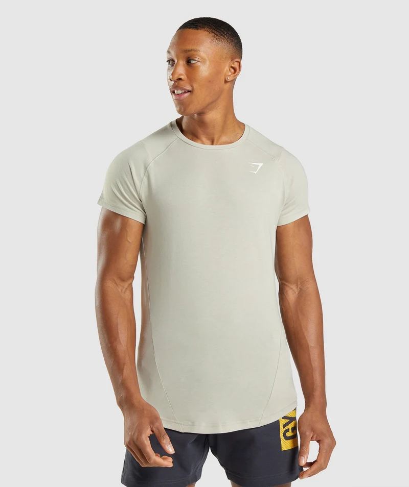 Gymshark Bold T-Shirt - Pebble Grey