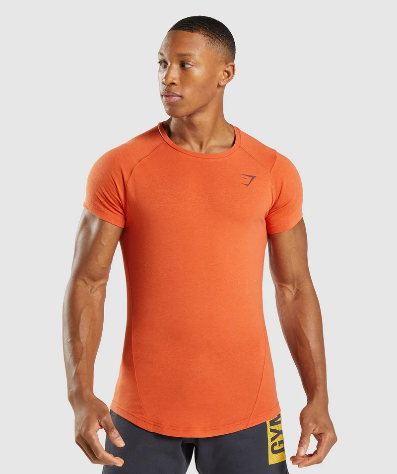 Gymshark Bold T-Shirt - Clay Orange