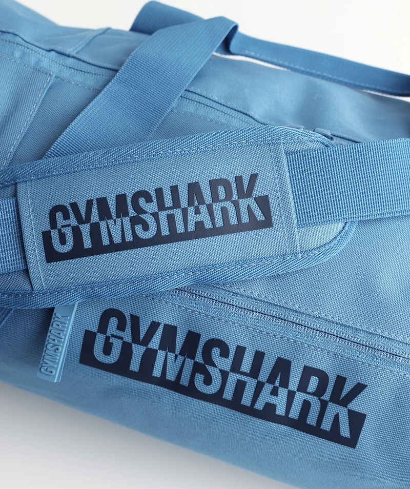 Gymshark Bold Barrel Bag - Coastal Blue