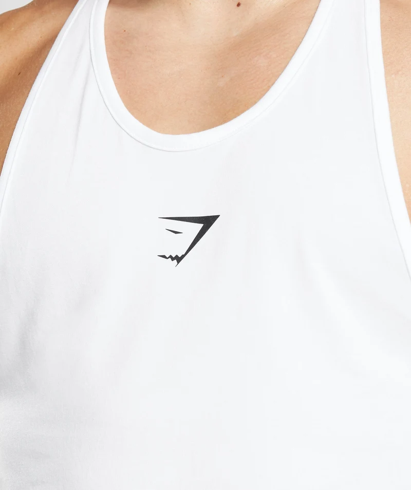 Gymshark Critical Stringer - White