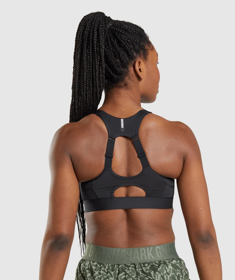 Gymshark Speed Sports Bra - Black