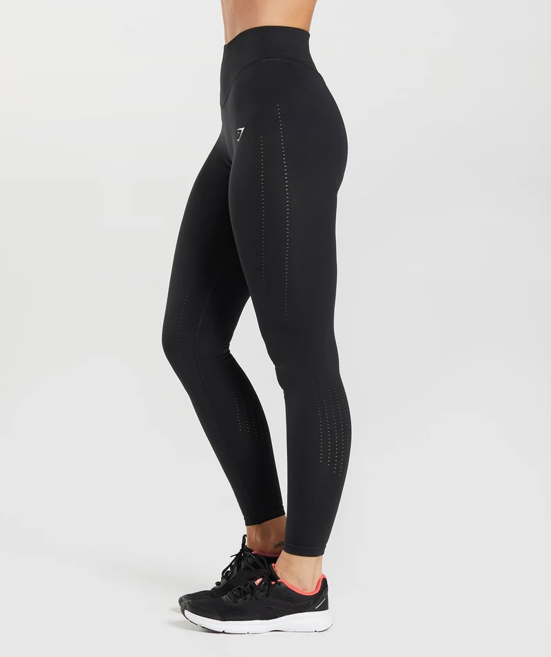 Gymshark Sweat Seamless Sculpt Leggings - Black