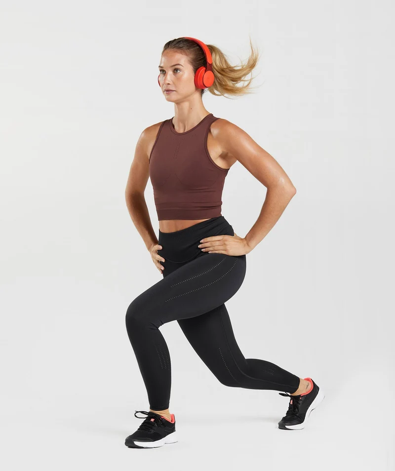 Gymshark Sweat Seamless Sculpt Leggings - Black