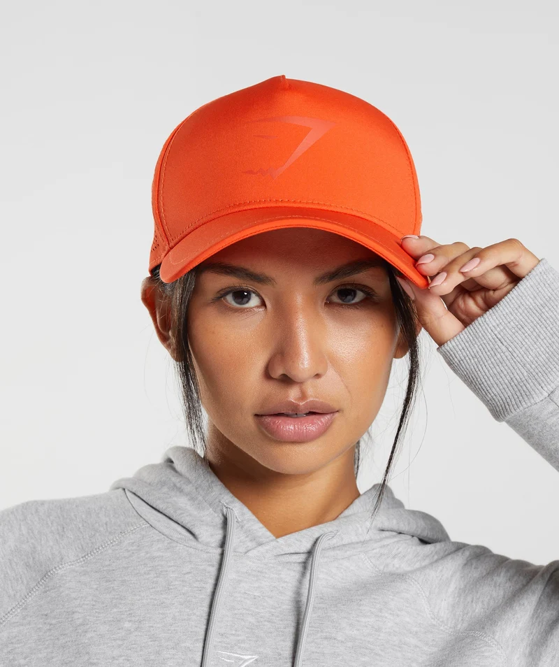 Gymshark Mesh Trucker - Pepper Red
