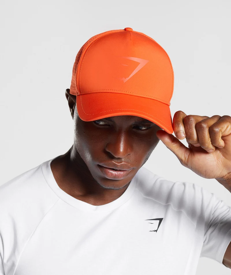 Gymshark Mesh Trucker - Pepper Red