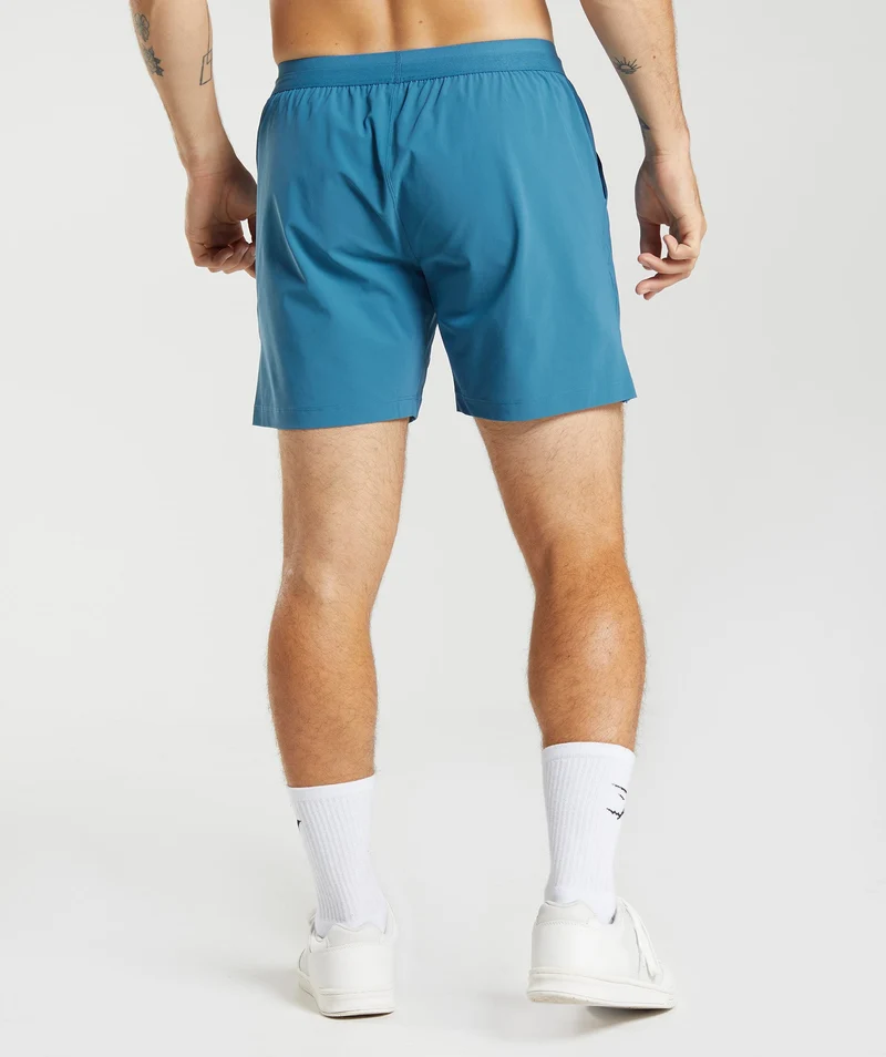 Gymshark Hybrid 6" Shorts - Lakeside Blue