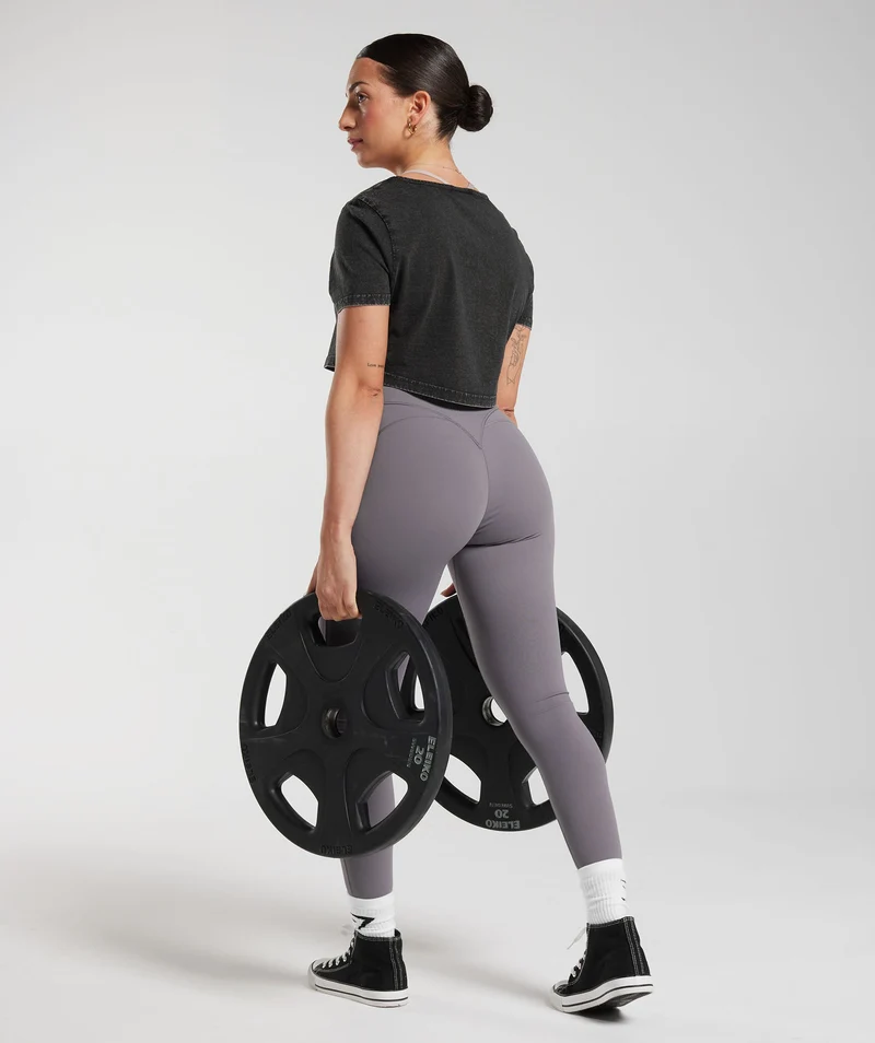 Gymshark Legacy Leggings - Titanium Grey