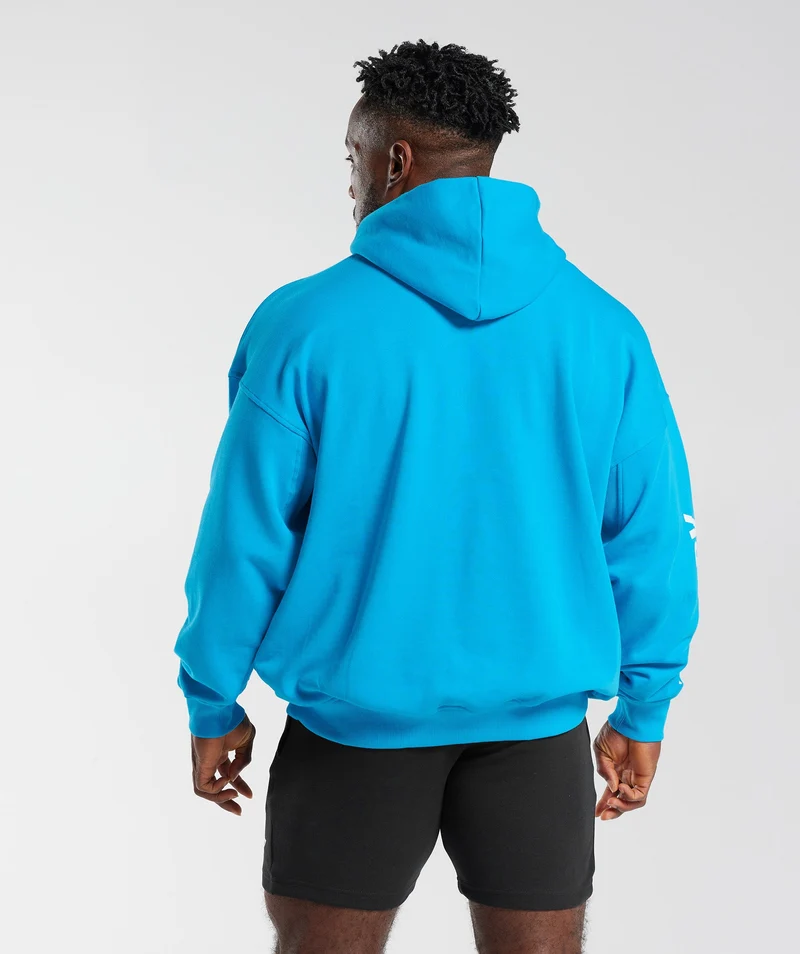 Gymshark Slice Hoodie - Electric Blue