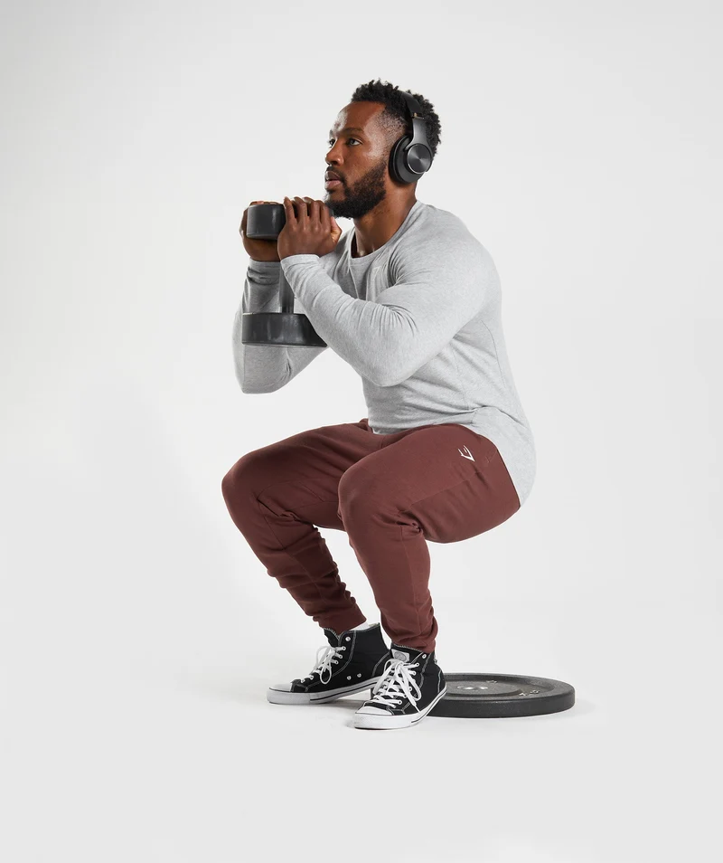 Gymshark React Jogger - Cherry Brown