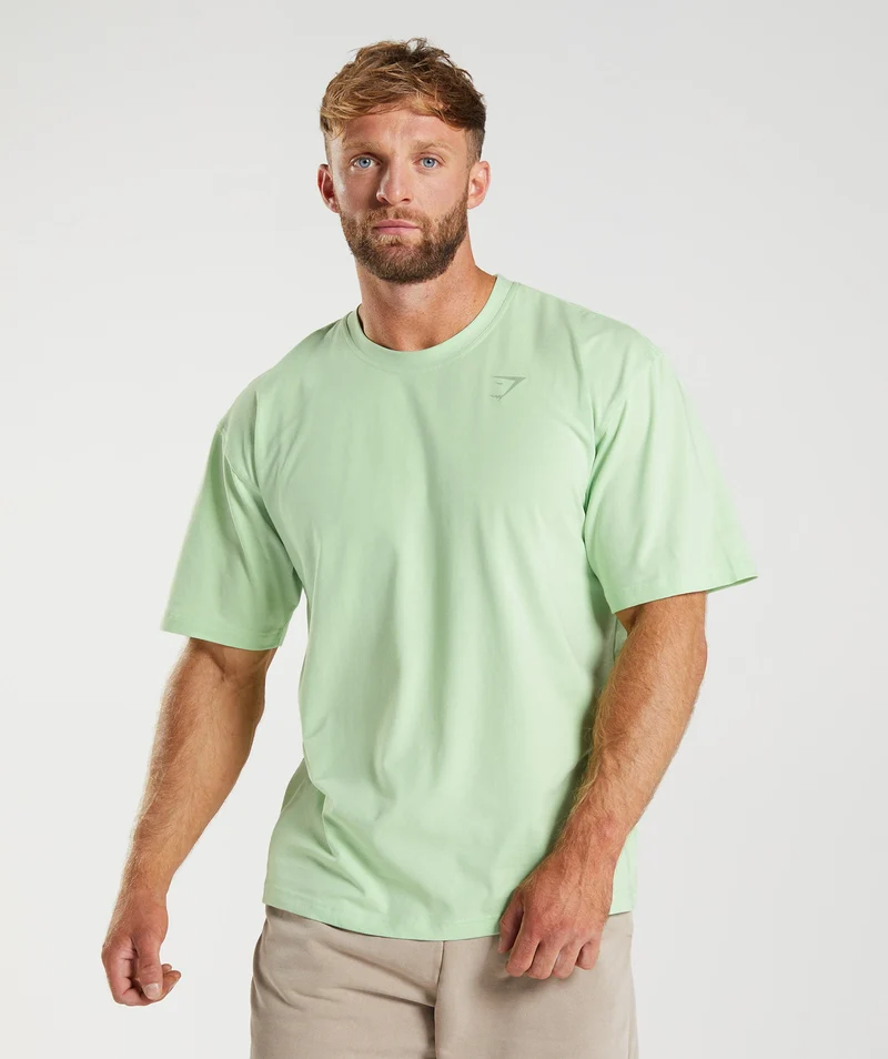 Gymshark Power T-Shirt - Aloe Green